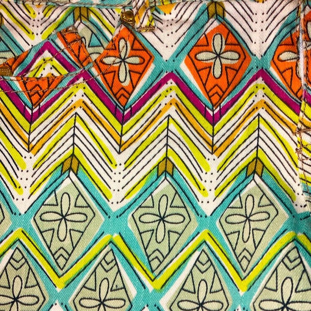 Tinseltown Denim Couture Shorts (Multi-Color)